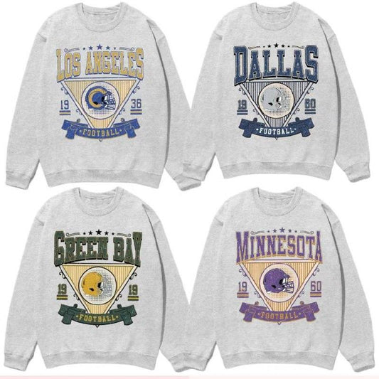 Vintage All Teams Football Unisex Shirt, Sport All Teams Shirt,  Vintage Football Tee, Hometown Teams Shirt, Football Retro Tshirt