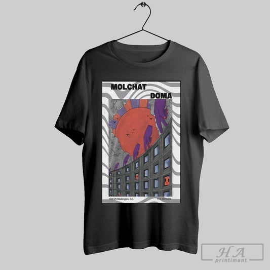 Poster Molchat Doma At The Anthem In Washington Dc On 11 02 2025 Tour T Shirt