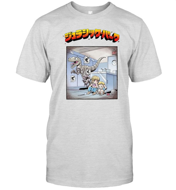 Jurassic Park Kunstdruck Anime Shirt