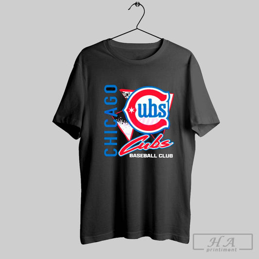 Retro Vintage Chicago Cubs Logo Baseball Club Shirt