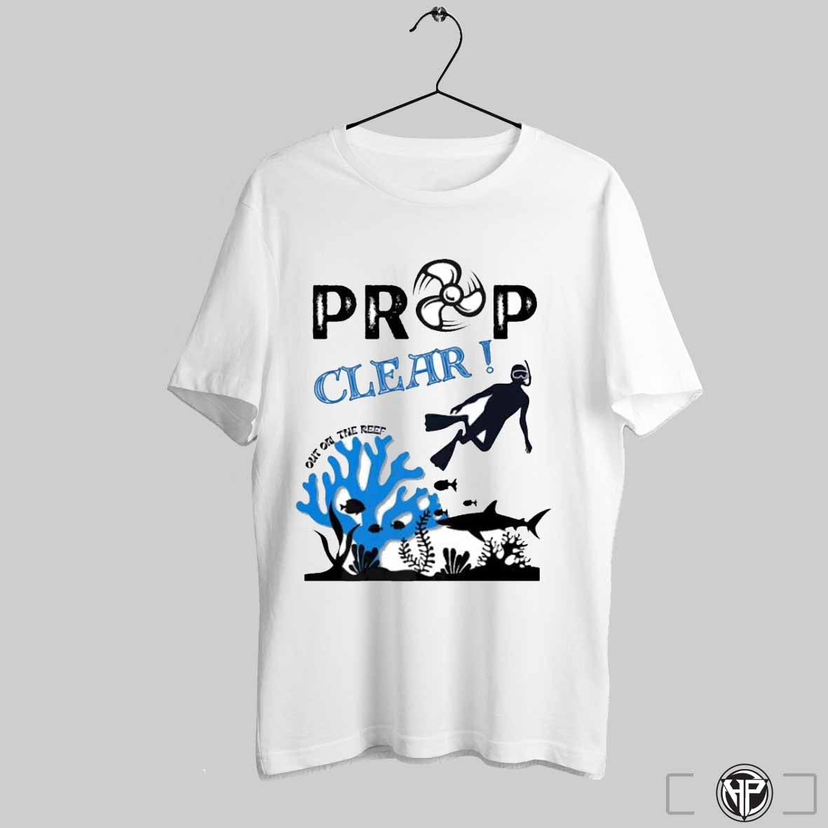Prop Clear Out On The Reef Crooked Pilothouse Boat T Shirt Trending Sweatshirt