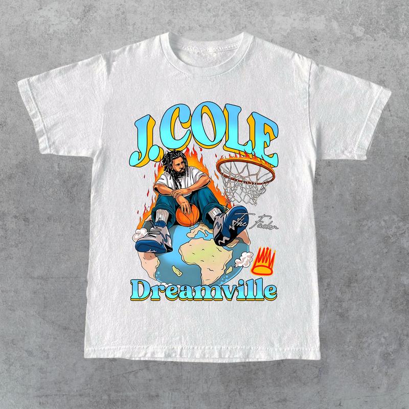 Limited J Cole Dreamville Vintage T-Shirt, Gift For Women and Man Unisex T-Shirt