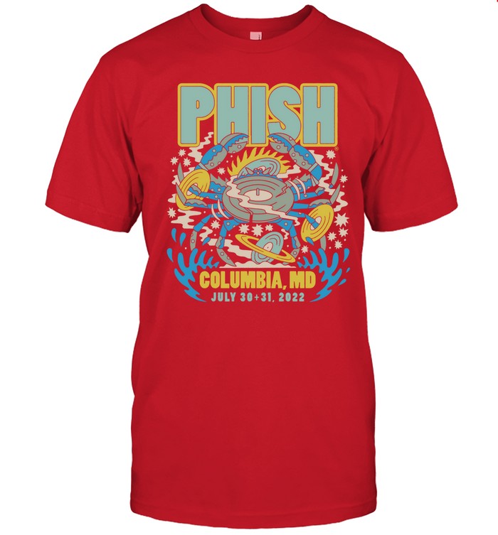 Phish Columbia Summer Tour 2022 Tee