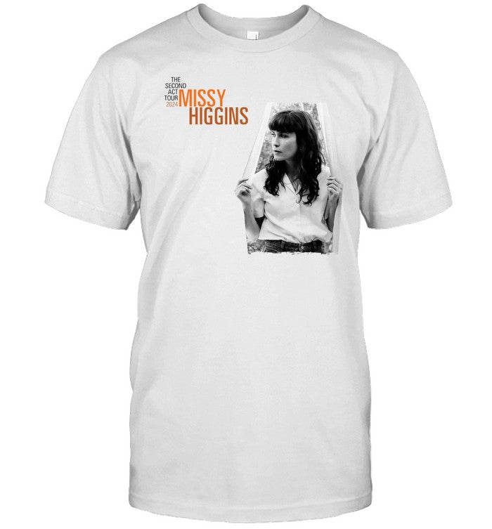 Missy Higgins The Second Act Tour White T-Shirt