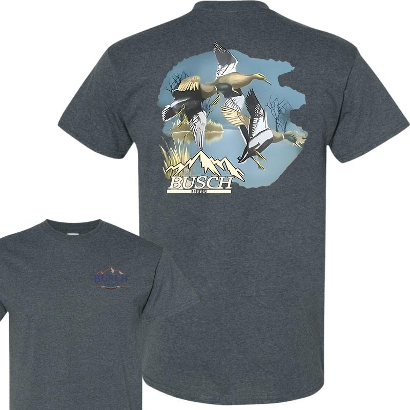 Busch Light Shirt, Duck Hunters Trendy T-Shirt, Unisex T-Shirt, Full Color T-Shirt, For Men, For Men
