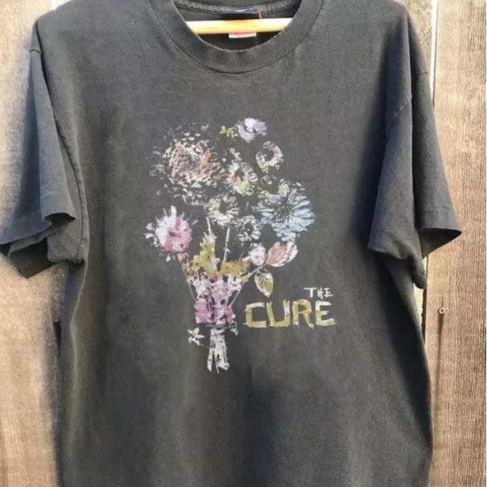 Vintage The Cure Band T-Shirt Unisex All Size Cotton Fabric