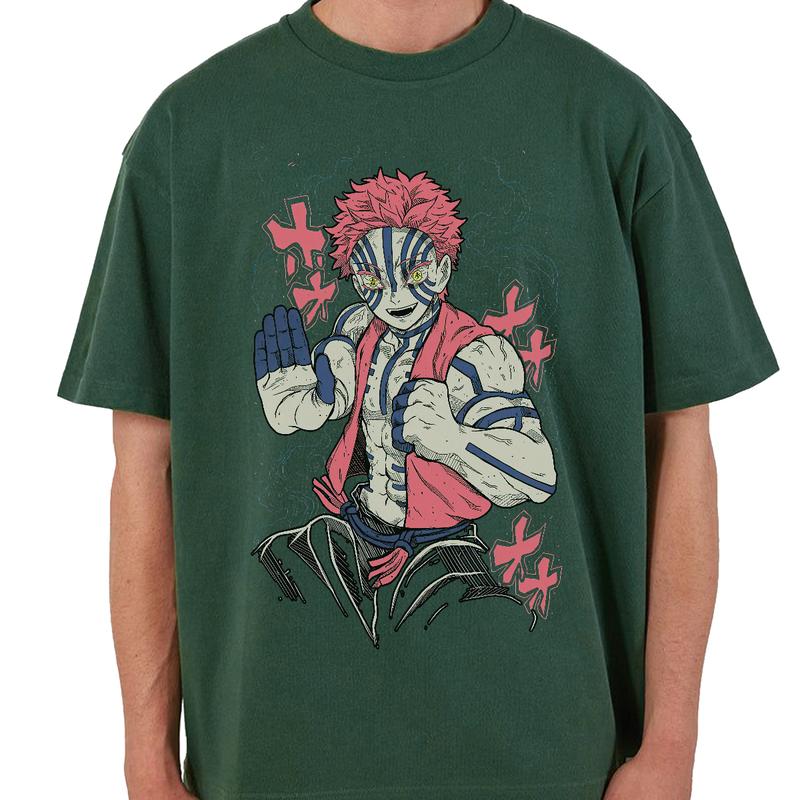 Akaza the Upper Moon 3 Demon t-shirt, Demon Slayer main characters shirt, Kimetsu No Yaiba t-shirt, anime sweatshirt hoodie, Tanjiro shirt, Rengoku t-