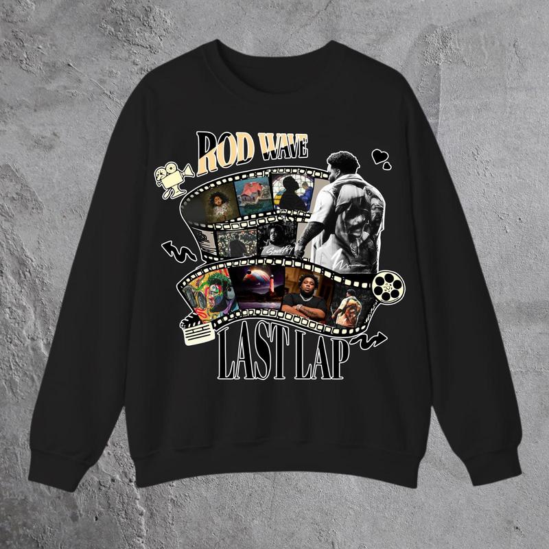 Rod Wave Last Lap Tour Concert 2024 Tshirt Sweatshirt, Country Music, Singer Fan, Tour Music 2024 Shirt, Unisex Sweater Pullover Tee