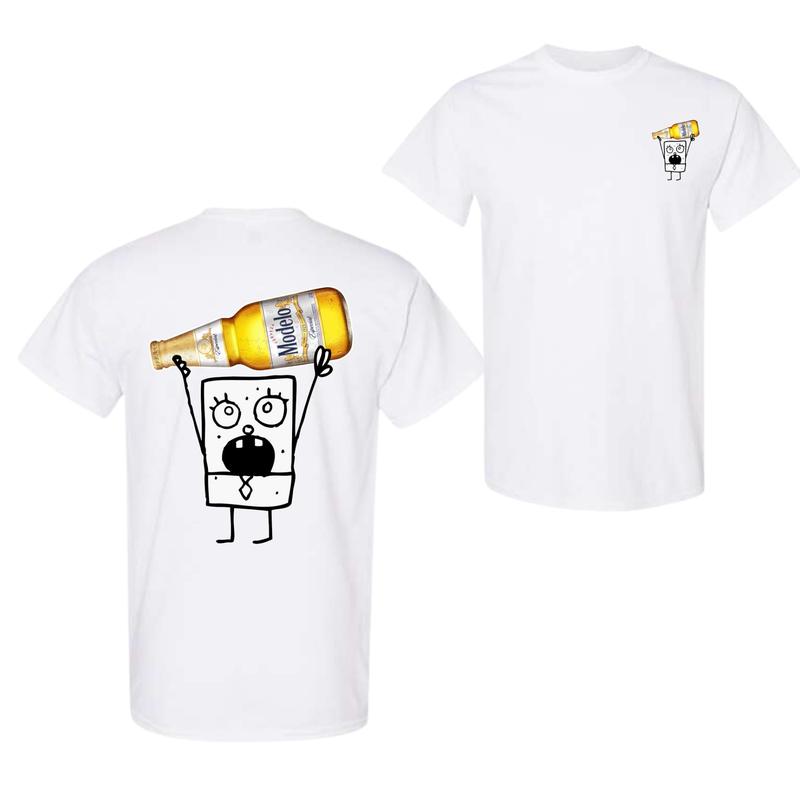 Doodlebob Modelo Cerveza Essential T-Shirt, Funny Drinking T-Shirt, Modelo T-Shirt For Men And Women