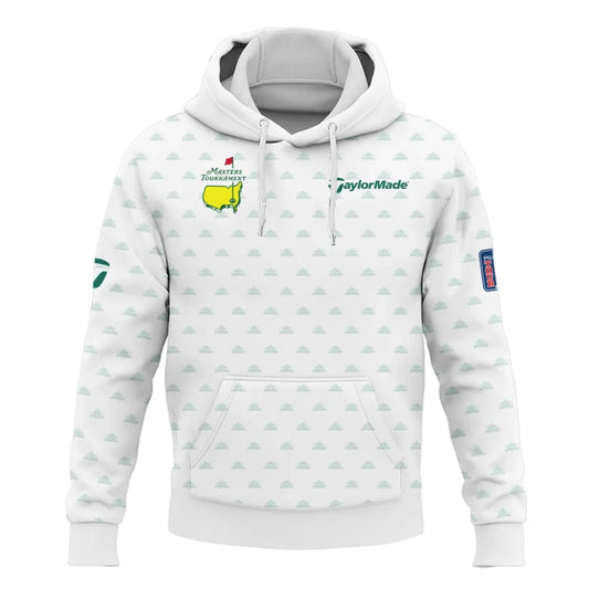 Masters Tournament Golf Sport Taylor Made Hoodie Shirt Sports Cup Pattern White Green Hoodie Shirt