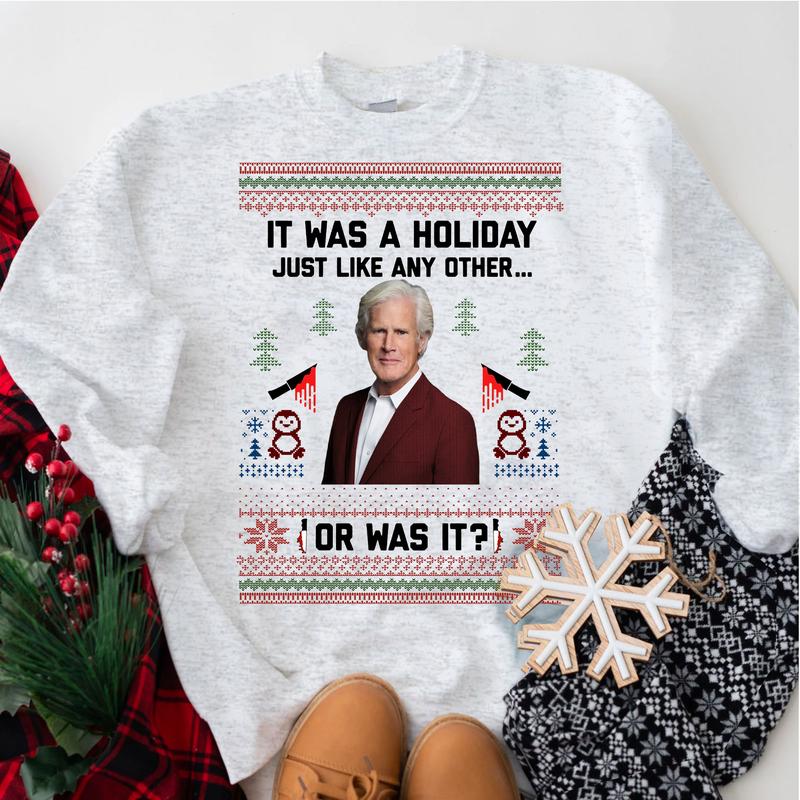 True Crime Ugly Christmas Sweatshirt, Funny Keith Morrison Christmas Sweatshirt, Movie Ugly Christmas Sweaters Classic Fabric Unisex
