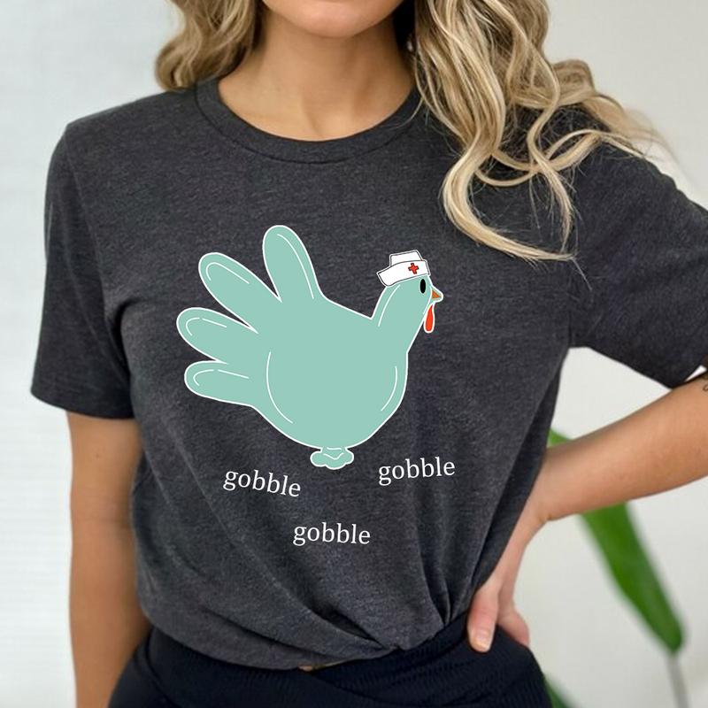 Nurse Shirts, Thanksgiving Nurse Shirt, RN Thanksgiving Shirt, Thanksgiving Gift, Nurse Gift For Women, Picu Er Peds Medical Assistant Gifts, Turkey T