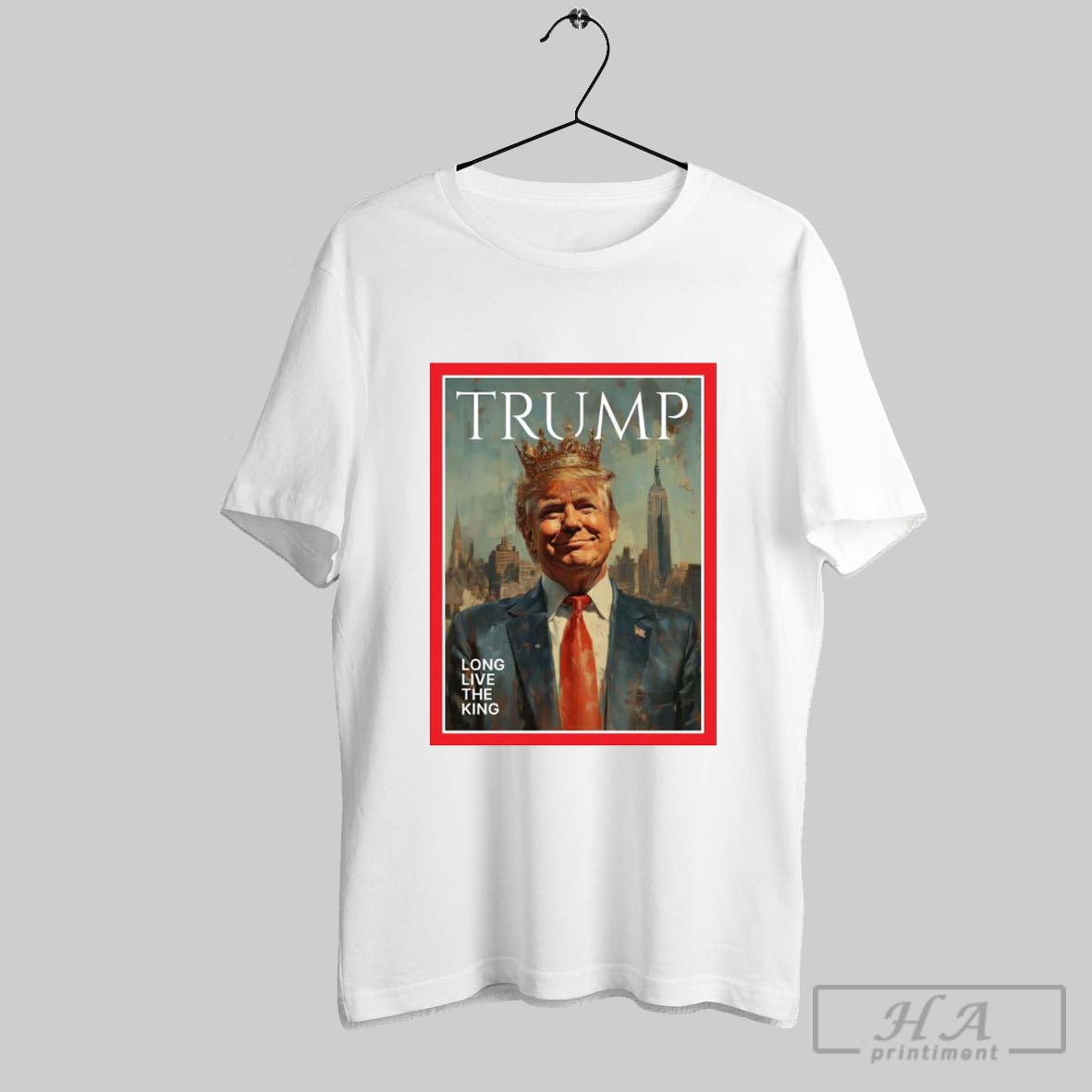 Poster President Donald J Trump Long Live The King All Of New York Is Saved 2025 T Shirt