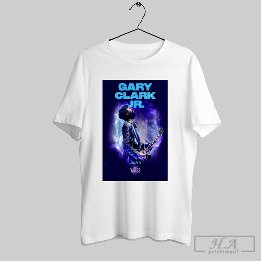 Poster Gary Clark Jr July 7 2025 Asheville Yards Nc T Shirt