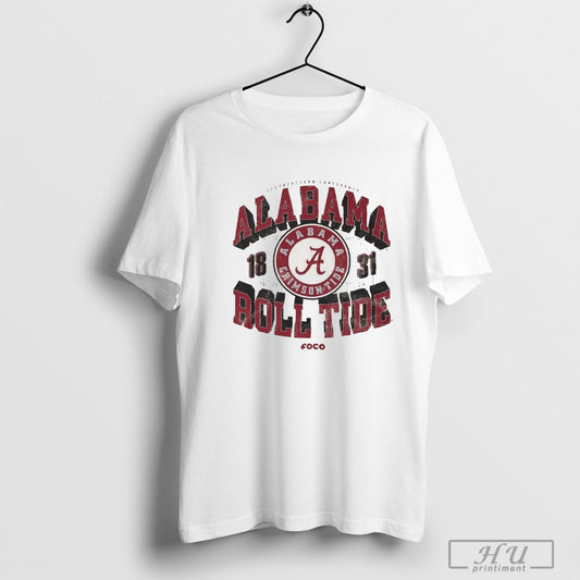 Southeastern Conference Alabama Crimson Roll Tide 1831 Field Arched Vintage T-shirt