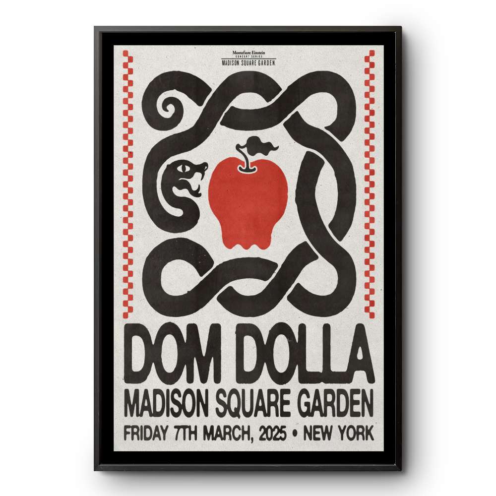 Dom Dolla Madison Square Garden New York March 7 2025 Poster