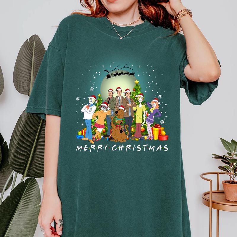 Supernatural Christmas T Shirt, Merry Christmas Supernatural T Shirt, Gift For Woman and Man Unisex T-Shirt Sweatshirt Hoodie