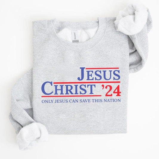 Jesus 2024 Sweatshirt, Religious Shirt, Trendy Sweater