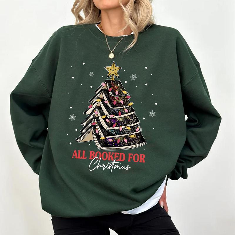 Zodiac Academy Series Book Christmas Tree Sweatshirt, Fantasy Reader Shirt, Dark Romance Shirt, Bookish Merch, Book Lover, Booktok Shirt, T-Shirts, Cr