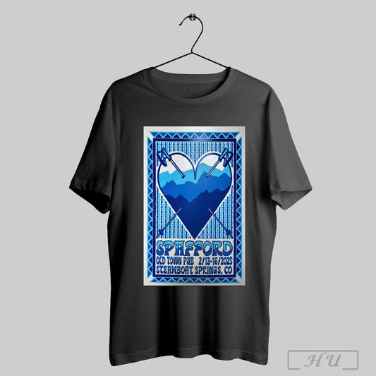 Poster Spafford Tour In Steamboat Springs Co On Feb 13 16 2025 T Shirt Sweatshirt