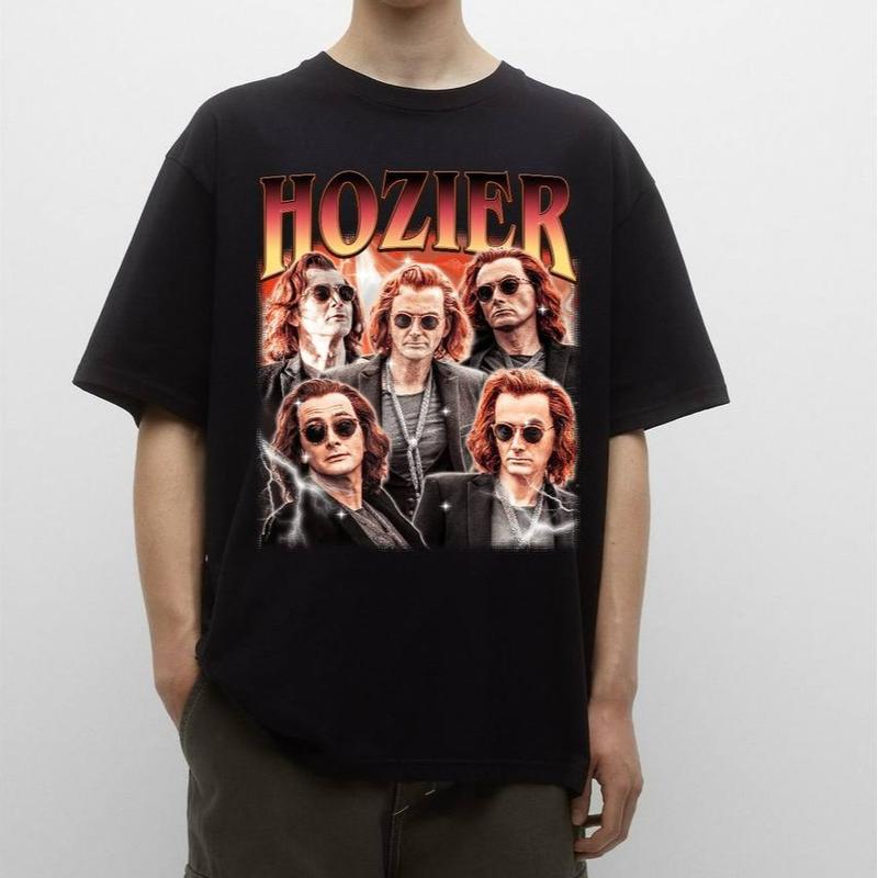 Hozier Crowley Shirt Cotton Unisex Top Basic Menswear Garment