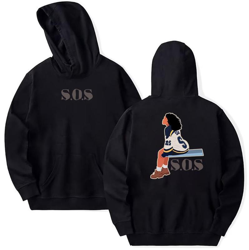 S.O.S hoodie, Multicolor Hoodie, unisex hoodie, gift for fans