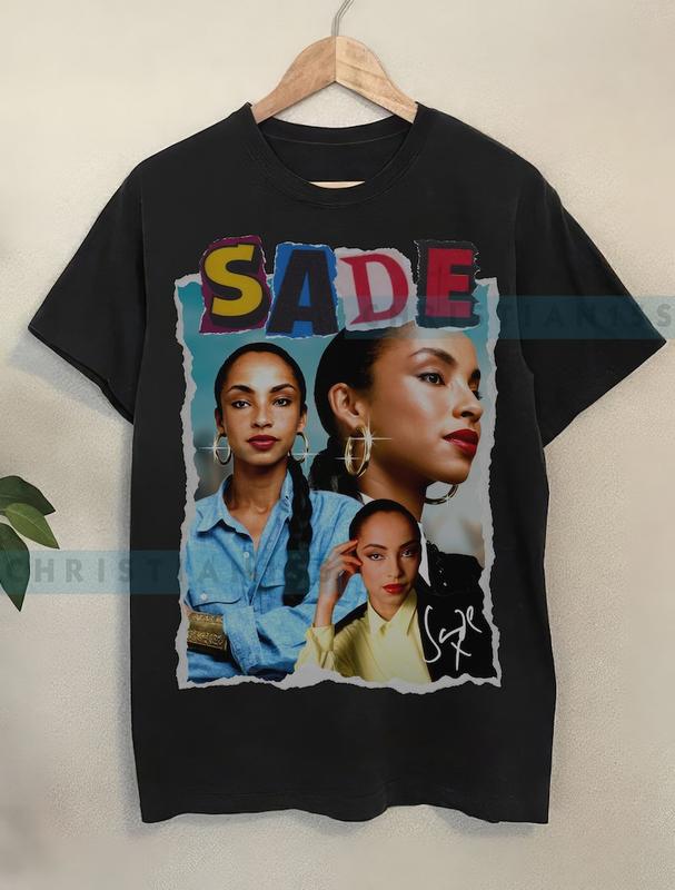Sade vintage Shirt, Retro Sade Fan Gift shirt, Sade Tour Shirt, Sade shirt, music tour shirt Gift for men women unisex tshirt - Unisex T-Shirt, Hoodie