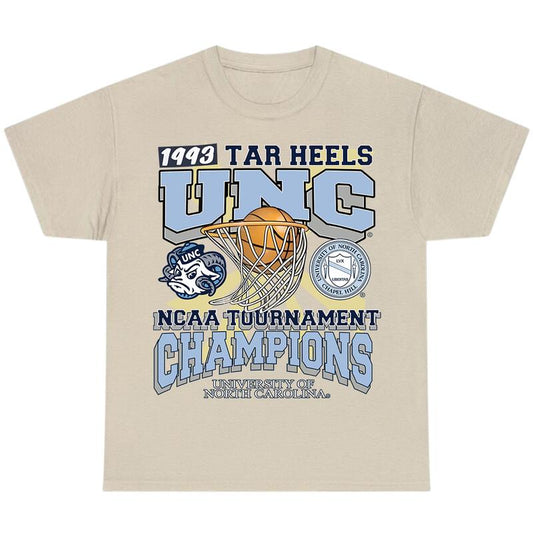 UNC Men Shirt 1993 TAR Heels UNC Champions T-Shirt, Full Color T-Shirt, Unisex T-Shirt, For Men, For Women billabongshirts