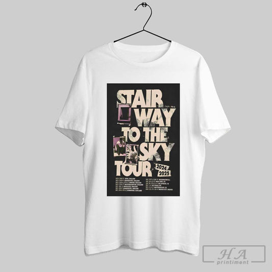 Poster Zayn Malik Stairway To The Sky Tour 2024 2025 Nov 23rd Leeds England T Shirt