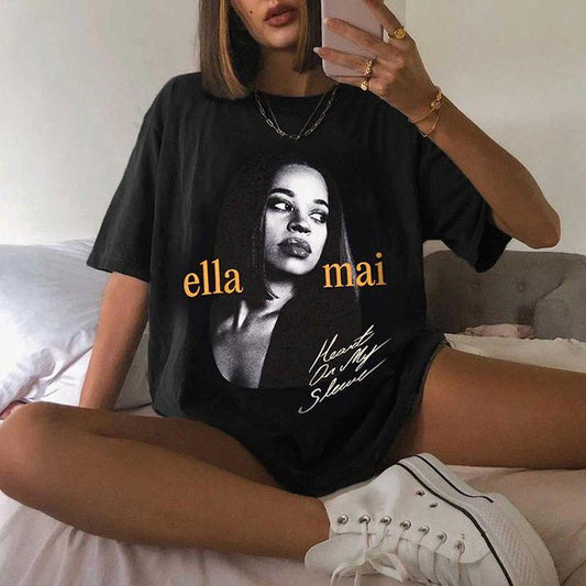 Ella Mai The Heart On My Sleeve Tour 2023 Shirt, Trendy Fan Gift Tee