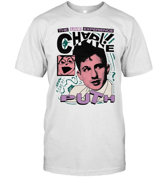 Live Experience Tour 2024 Charlie Puth T-Shirt