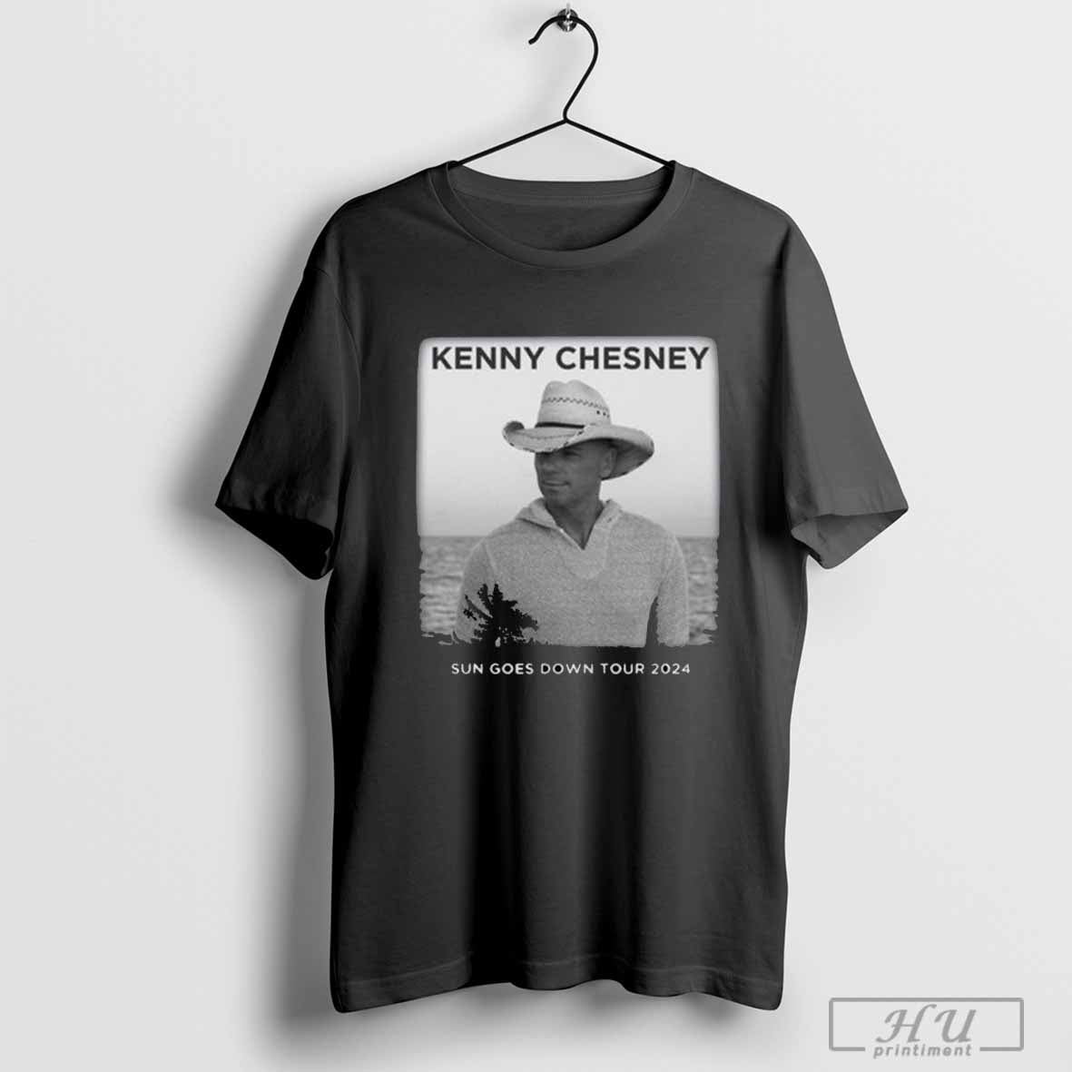 Sun Goes Down Tour Graphite Kenny Chesney 2024 T-shirt