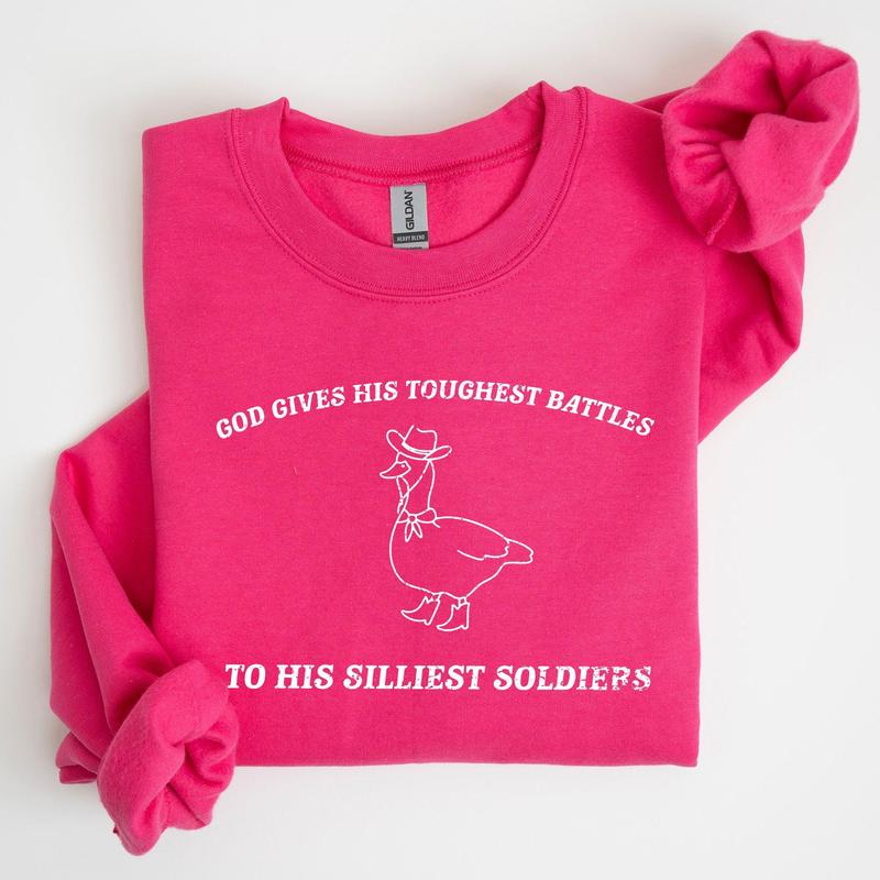 Silly Goose, Funny, Aesthetic Sweatshirt, Sweatshirt, Hoodie