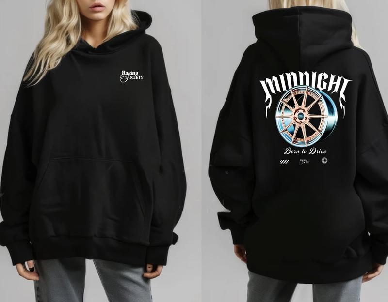 Midnight Born To Drive Cars T-shirt, Hoodie, Sweater, Car Enthusiast Shirt, Car Clothing, Unisex