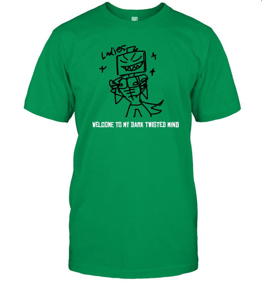 Limited Ladies Welcome To My Dark Twisted Mind Funny Shirt