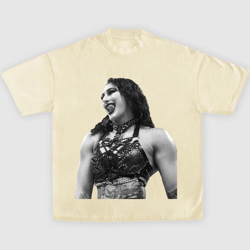 RHEA RIPLEY V4 TEE Wrestling Tee, Wrestling Graphic Tee, WWE Shirt, Sports T-shirt, Wrestling Gift, Gift for Him Gift For Her Hoodie Sweatshirt