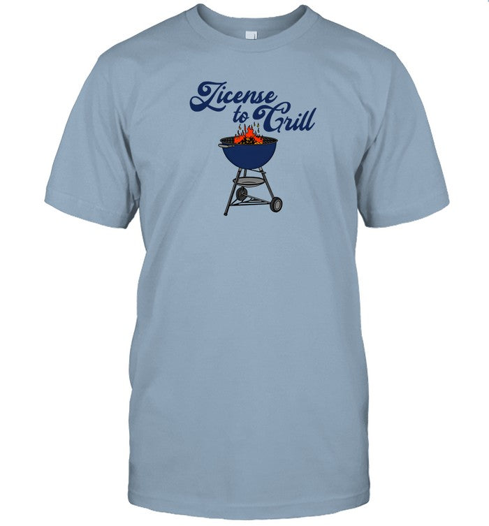 Limited Middleclassfancy License To Grill Funny Shirt