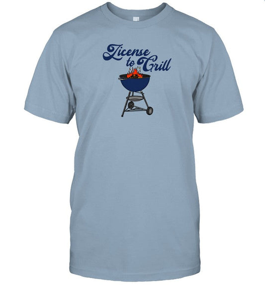 Limited Middleclassfancy License To Grill Funny Shirt