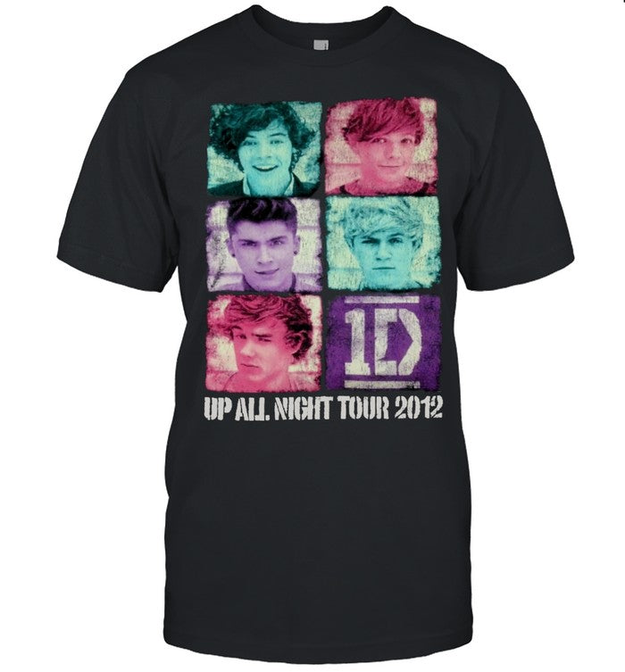 One Direction Shirt Up All Night Tour 2012