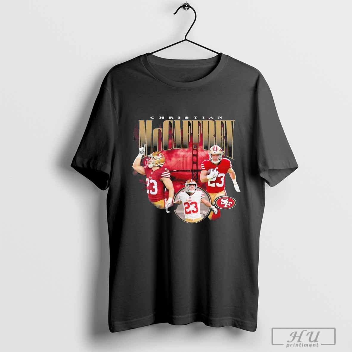 San Francisco 49ers Christian McCaffrey Notorious Player Graphic T-Shirt