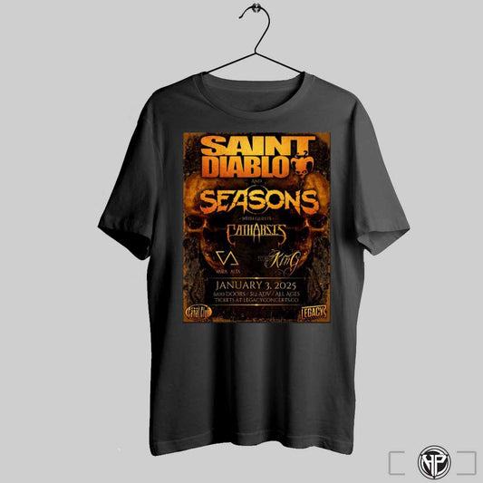 Saint Diablo Season Catharsis Vara Alta To Be A King Jan 3 2025 T Shirts Trendy Sweatshirt