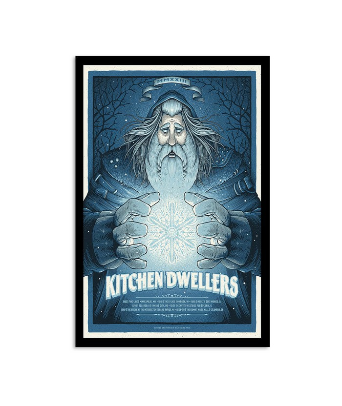 Kitchen Dwellers Tour 2023 Nov, Dec Poster