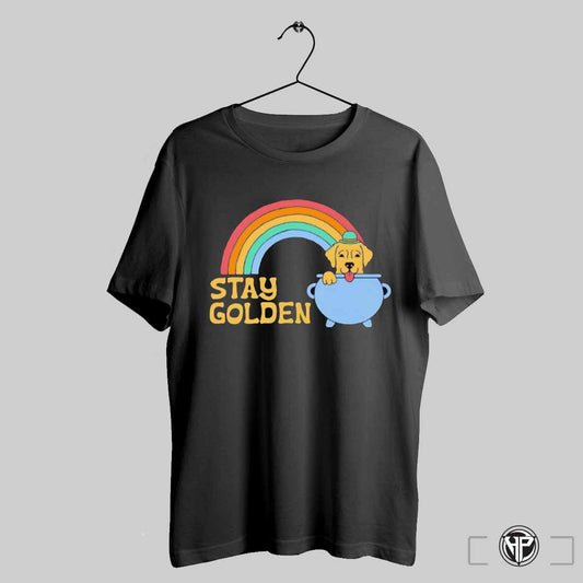 Stay Golden Retriever Rainbow Shirt Trending Sweatshirt