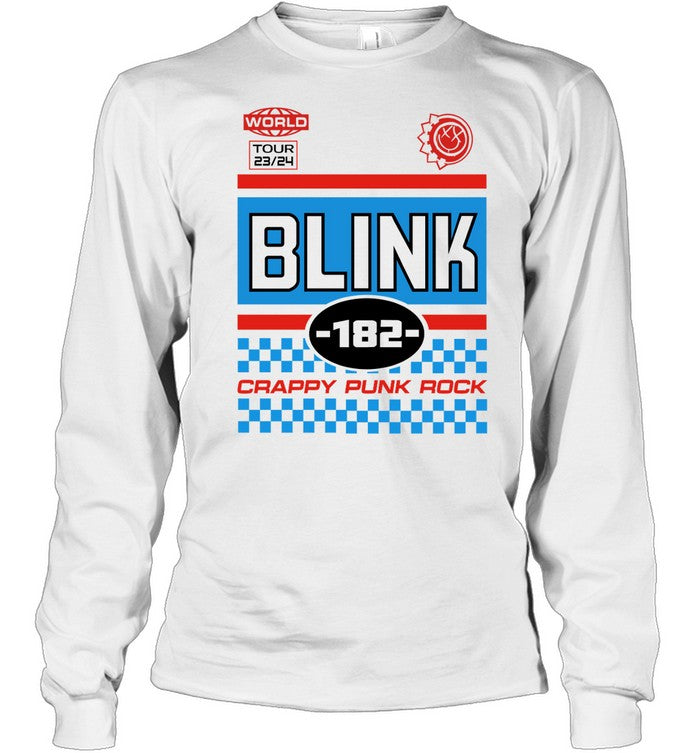 2023-2024 Blink-182 Crappy Punk Rock World Tour T-Shirt