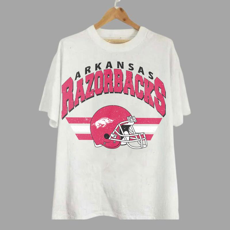 24. Arkansas Razorbacks Vintage NCAA Sweatshirt, University of Arkansas Sports Fan Apparel, Classic Pullover Gear