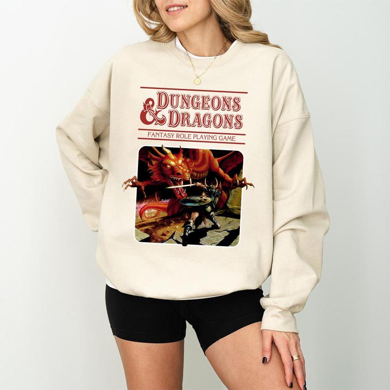 Retro Dungeons & Dragons 1974 Shirt, Vintage Sweatshirt, Retro Dungeon Master Hoodie, D&D Dungeons And Dragons Game Best Gift Hoodie, Sweatshirt, RPG Gift