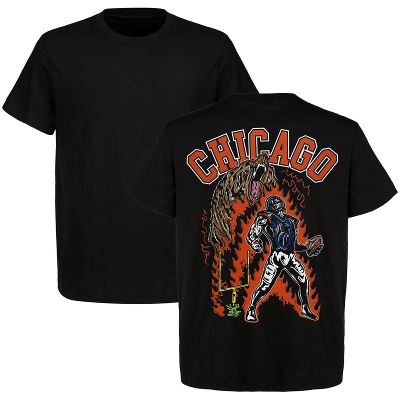 Chicago DeadmanÃ¢â‚¬â„¢s Football Limited Edition Graphic T-Shirt Ã¢â‚¬â€œ Heavy Cotton, Unisex American Football Merch, Streetwear Style