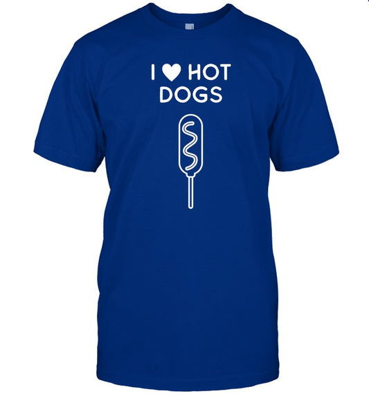 I Heart Hot Dogs T-Shirt