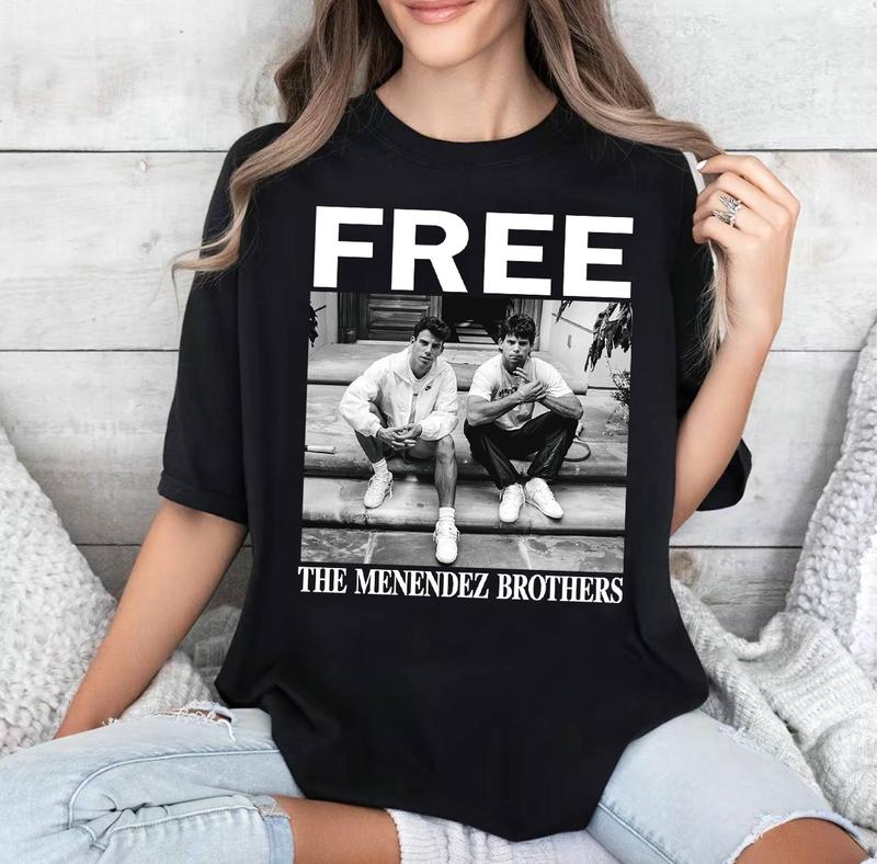 The Menendez Brothers Graphic Shirt Unisex, Lyle and Erik Menendez Shirt Unisex, Vintage T Shirt Unisex, Menendez Brothers & W Sweatshirt Hoodie Unisex
