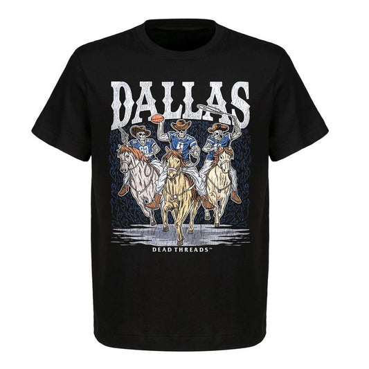 Dallas Football The Deadman Cowboys Graphic T-Shirt Ã¢â‚¬â€œ Heavy Cotton, Unisex Top for Men & Women, American Football Team Shirt, Premium Fabric